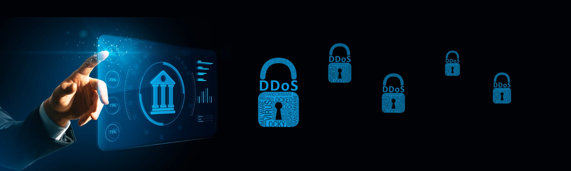 Financial services sees sharp increase in DDoS attacks as geopolitical tensions rise